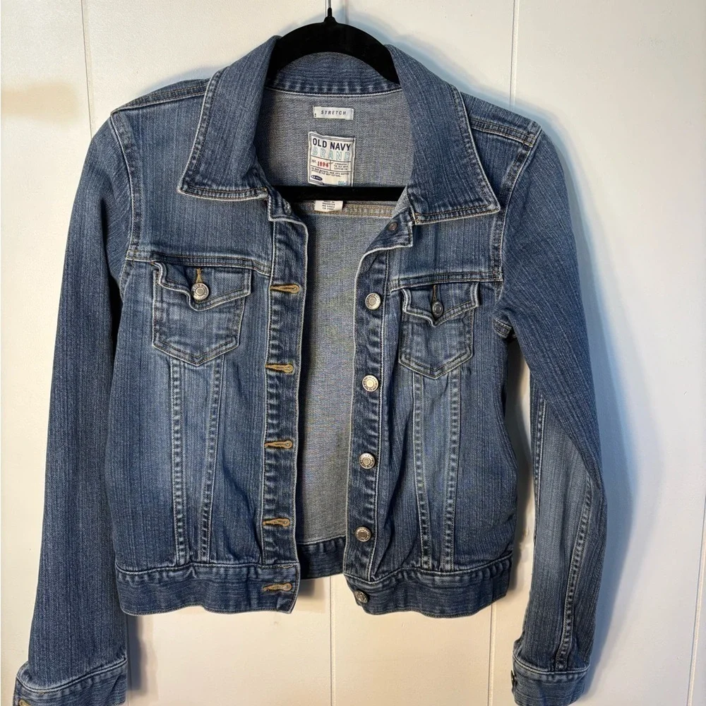 Old Navy Women's Button Up Denim Jacket